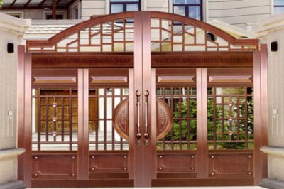 庭院铜门实用价值优势