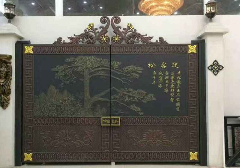 济南铝艺大门,山东铝艺大门
